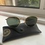 Round Raybans and case Image 7