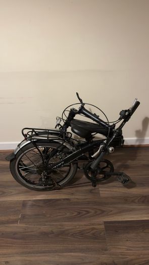 Carrera Intercity Folding Bike - Black - 20inch