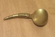 Decorative brass spoon, D18 post 3e