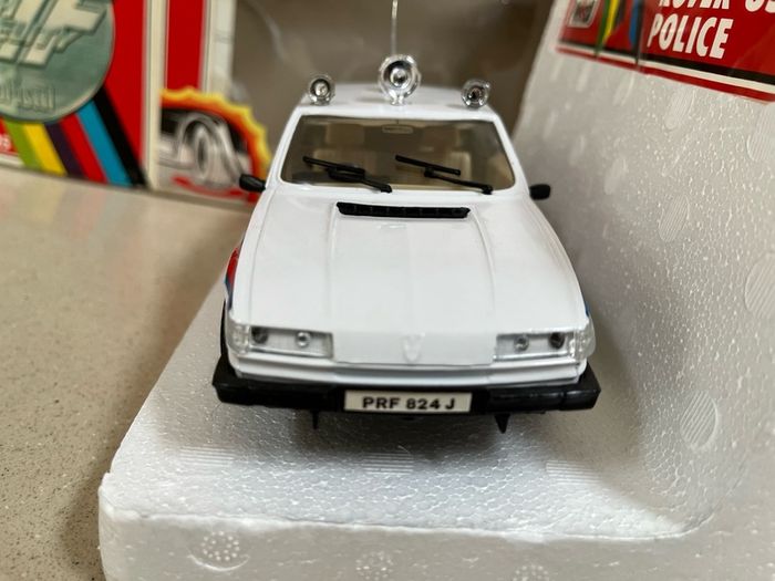 Rover 3500 Police 1/25 Polistil Rare Year 1980