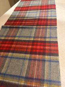 V. Fraas Cashmink Tartan Scarf - Brand new with tag