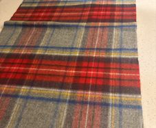 V. Fraas Cashmink Tartan Scarf - Brand new with tag