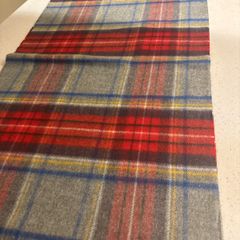 V. Fraas Cashmink Tartan Scarf - Brand new with tag