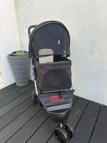 3 wheel dog puppy pram buggy