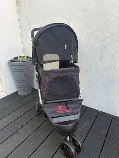 3 wheel dog puppy pram buggy