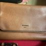 dune brown or tan crossbody bag. Good condition. Image 7