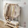 New Industrial Clothes Rail With 2 Shelves (Cream) FREE P&P Image 4