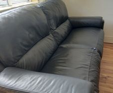 Leather sofas