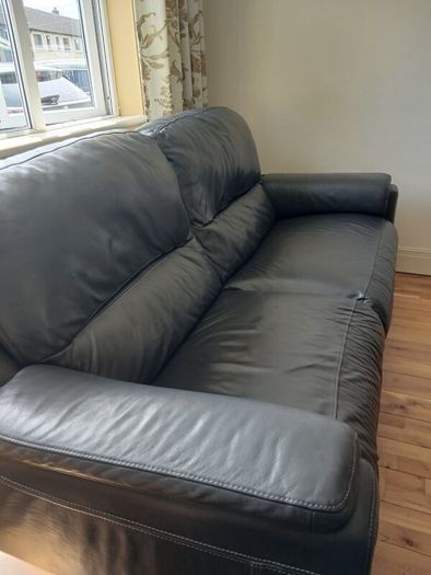 Leather sofas