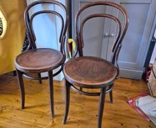 Bent wood chairs