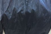 Zara mens black jacket slim fit large