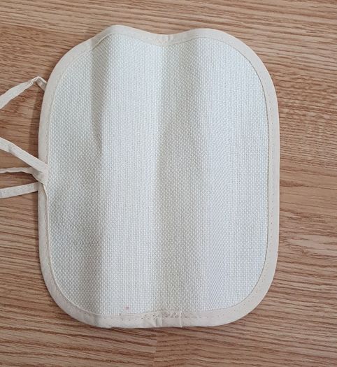 New - A Lovely Cream Travel Make-up Brush Holder - #