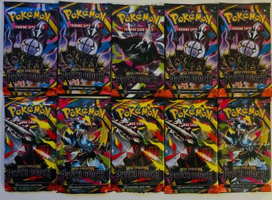 Pokemon Pitch Black 10 booster packs NEW