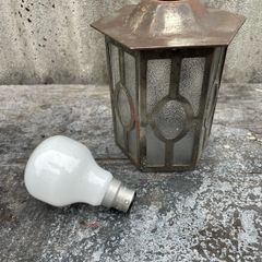 Antique Petit Edwardian lamp shade