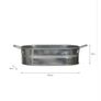 Farmington Trough Small  Galvanised Steel GT18 Image 2