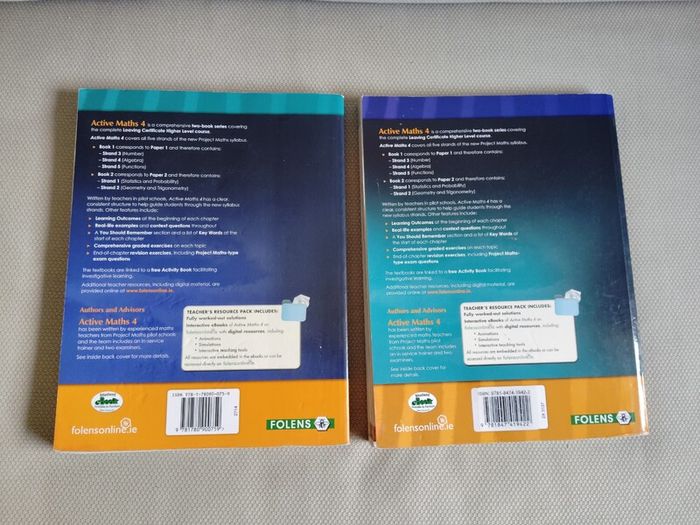 Active Maths 4,  Leaving Certificate Higher Level