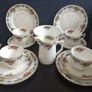 Fabulous George Proctor & Co. Gladstone China Tea for Four Teaset in a Fabulous Art Deco Period Design with Hand Painted Elements Image 2