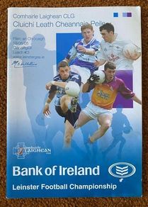 2005 Laois v Kildare & Dublin v Wexford - GAA Leinster Senior Football Semi Final Programme