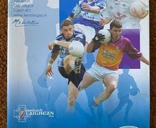 2005 Laois v Kildare & Dublin v Wexford - GAA Leinster Senior Football Semi Final Programme