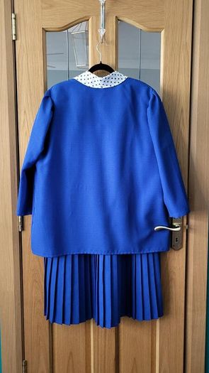Royal blue dress suit, Size 20-22