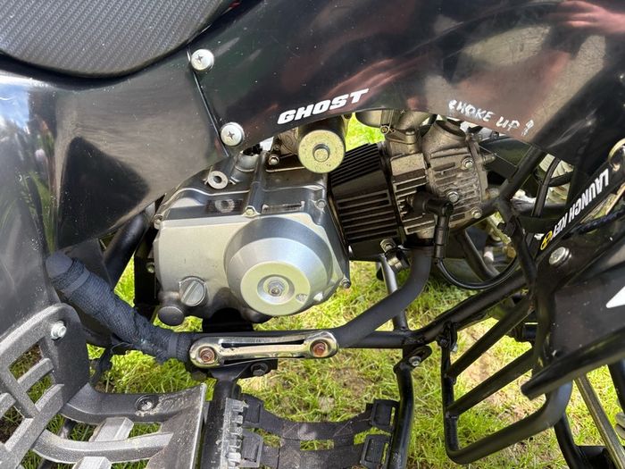 125cc semi auto quad
