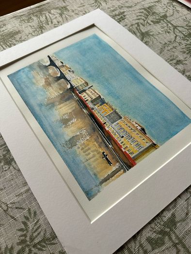 Watercolour - Florence Reflections