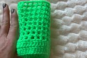 Handmade crochet water bottle cover
