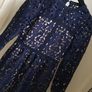 Zara Navy dress - Size XS Image 2