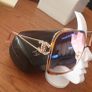 Bottega Veneta Aviator Sunglasses Image 4
