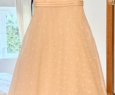 Complete Girls Communion Outfit- Arnotts Communion Dress (Koko Brand size 28) Veil, Headdress, Bag, Shoes