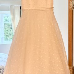 Complete Girls Communion Outfit- Arnotts Communion Dress (Koko Brand size 28) Veil, Headdress, Bag, Shoes