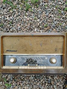 vintage Grundig radio