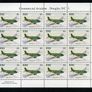 1999 Ireland Civil Aviation (Commercial Aviation - Douglas DC3, Britten Norman Islander, Boeing 707 & Lockheed Constellation) Stamp Sheetlet Plate 1A1A1A1A Mint Never Hinged (MNH) Image 4