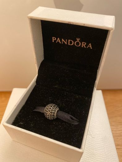 Pandora pave ball bead charm