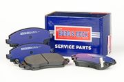 Toyota Corolla E11 Front Brake Pad Set Borg &amp; Beck BBP1768