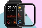 5D Full Coverage Screen Protector film for Huami Amazfit GTS Watch Soft Round Screen Protector Cover Accessories (Not Glass)