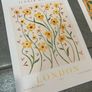 Eight Beautiful Floral City A4 Art Prints on Thick Card Image 8