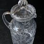 24% Lead High Quality Crystal Lidded Water Jug Pitcher Image 4