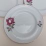 Beautiful Set of Four Breakfast Plates by Arklow Pottery in the Very Popular and Collectable "Autumn Rose" Pattern Image 2