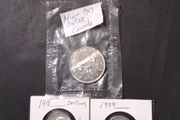 Three   Assorted Coins