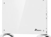 main image for ad Electric Heater 2000W Flat Glass Panel Black or White  Wall or Free-Standing
