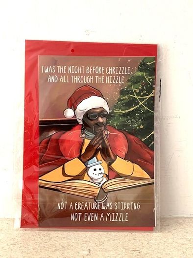 Snoop Dog Christmas Card