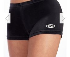 The Zone smooth velour Gymnastic shorts.