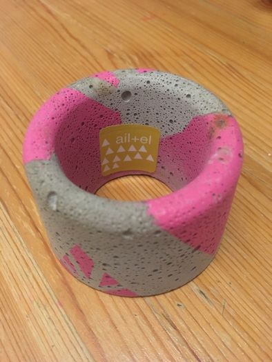 Ail + El Concrete Tea Light Candleholder NEW
