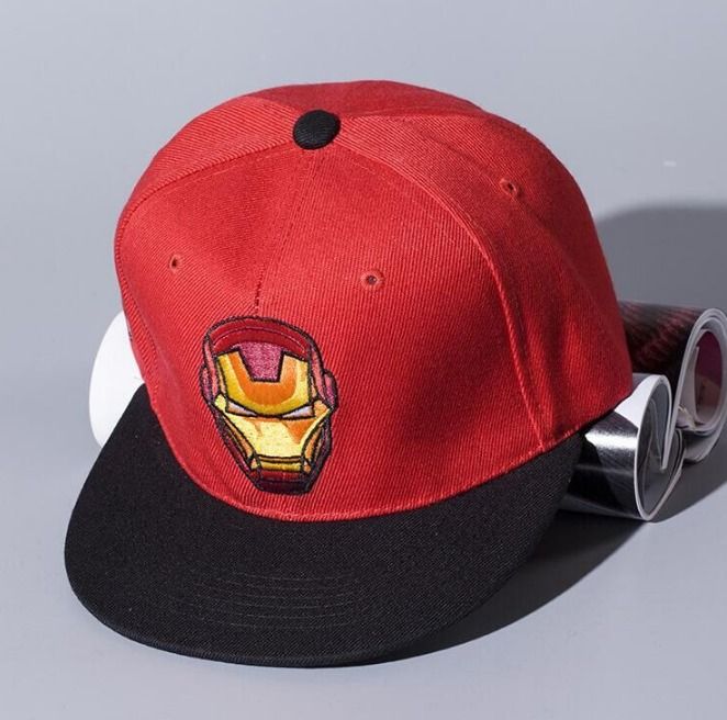 Snap Back Cap - Iron Man - Free Shipping