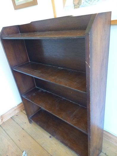 Vintage Hardwood Shelving Unit