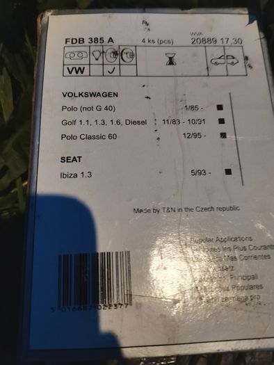 ferodo brake pads fdb 385a