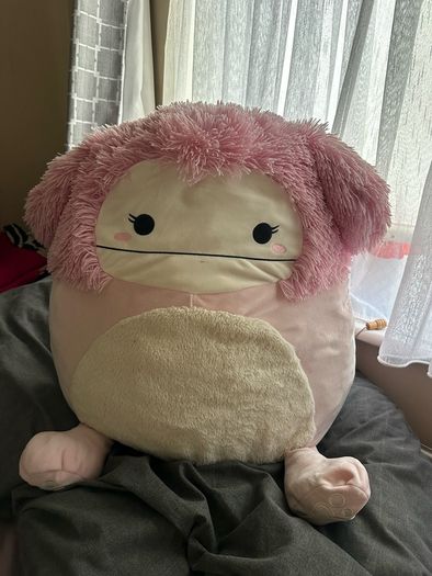 Squishmallows 51 Cm Brinna The Pink Majesty With The Fluffy Belly