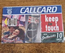 Ireland CallCard "Smithwick's", mint in wrapper, 11/1995, 10 Units - free standard postage