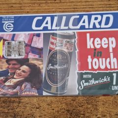 Ireland CallCard "Smithwick's", mint in wrapper, 11/1995, 10 Units - free standard postage